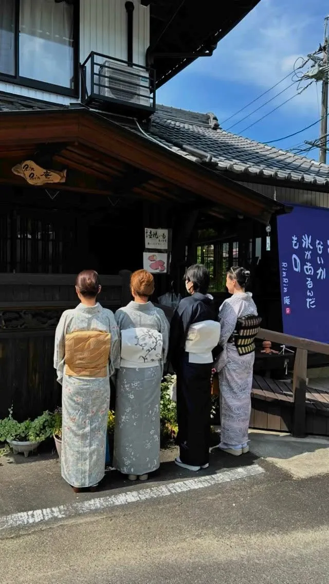 【着物で古民家カフェ】　@rinrinan_kakigori...
