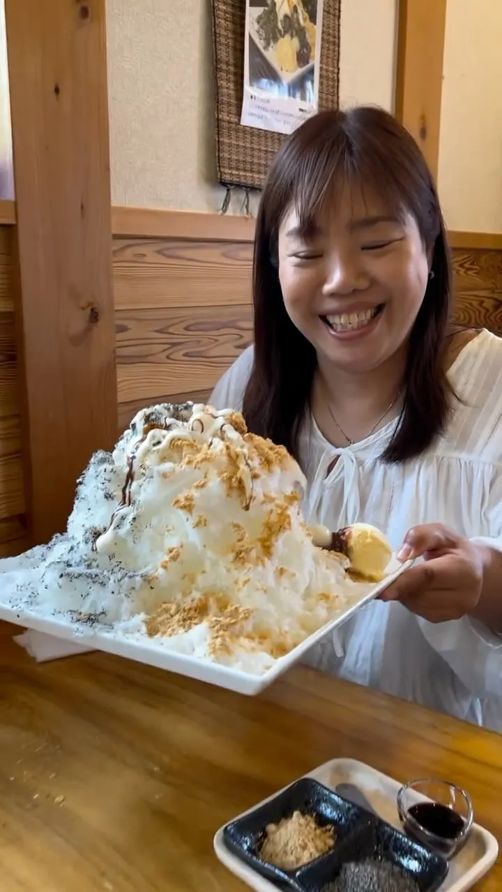 【黒ゴマきな粉】　@rinrinan_kakigori 