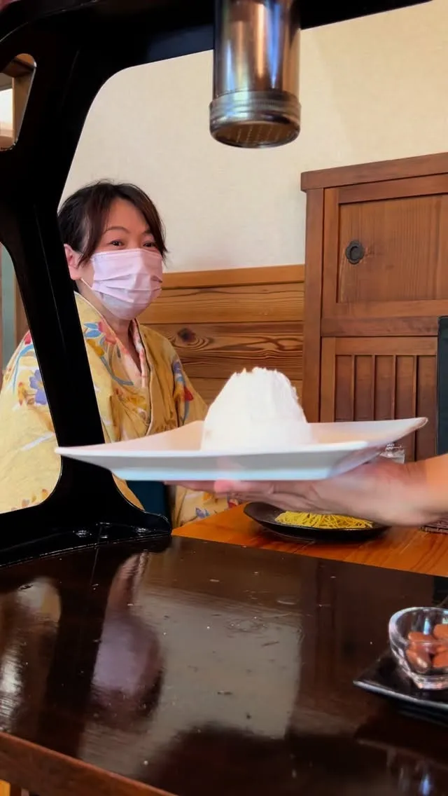 【着物で古民家カフェ】　@rinrinan_kakigori...